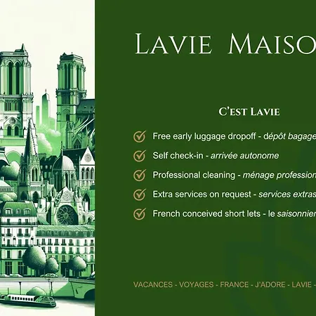 Lavie Maison Close To Montmartre דירה